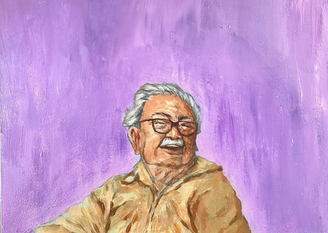 Retrato - ACRÍLICO SOBRE GESSO BOARD - 18CM X 13CM